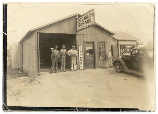 The Cochran Garage circa 1944